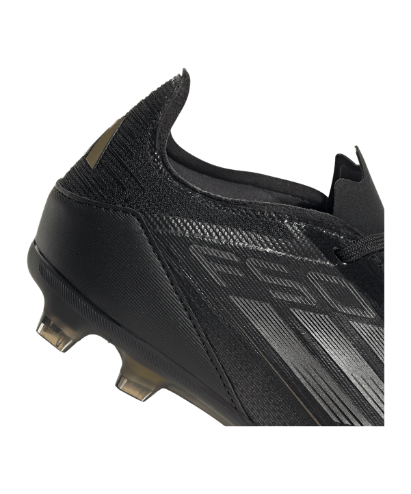 adidas F50 Pro FG Kids Dark Spark Schwarz Grau - schwarz
