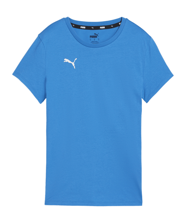 PUMA teamGOAL Casuals T-Shirt Damen Blau F02 - blau