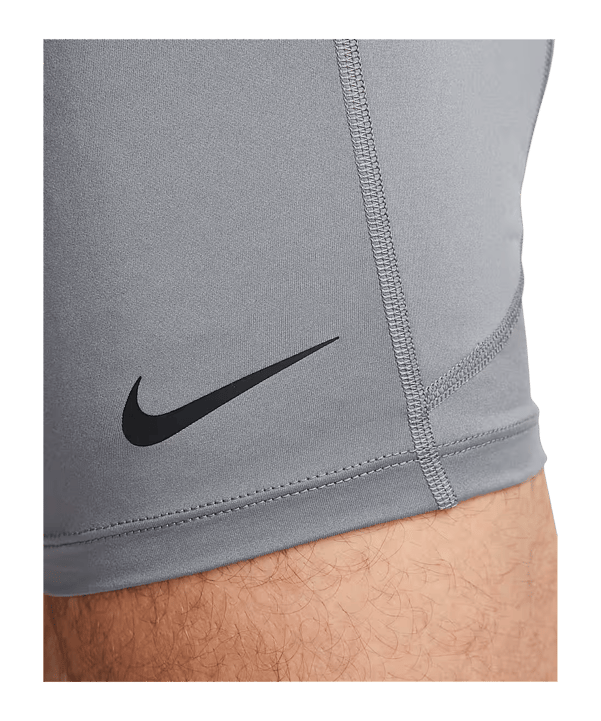 Nike Pro Brief-Lined Short Grau F084 - grau