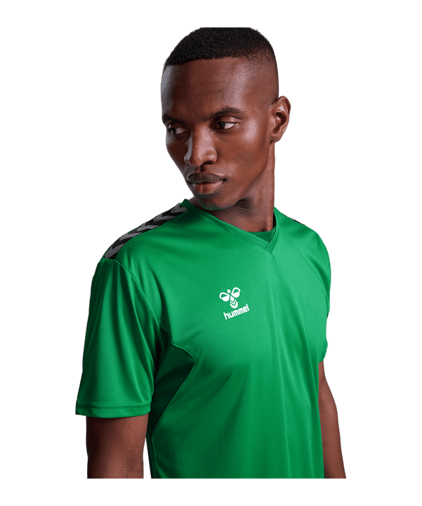 Hummel hmlAuthentic Poly Trikot Grün F6235 - gruen