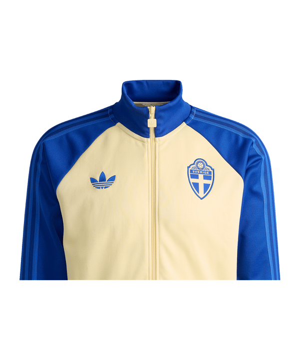adidas SvFF Schweden Originals Jacke Gelb - gelb