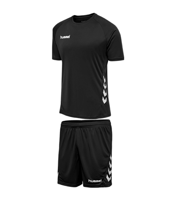 Hummel Promo Trikotset kurzarm Schwarz F2001 - schwarz