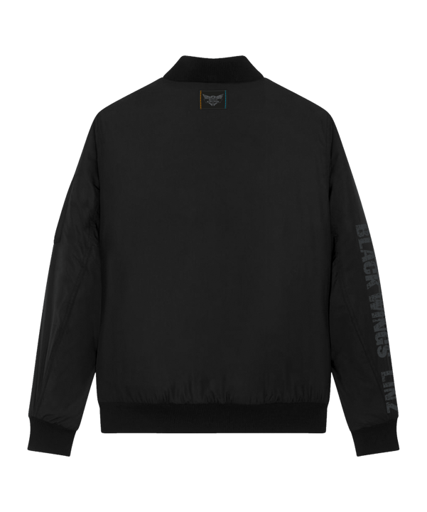Black Wings Classic Bomberjacke Schwarz - schwarz