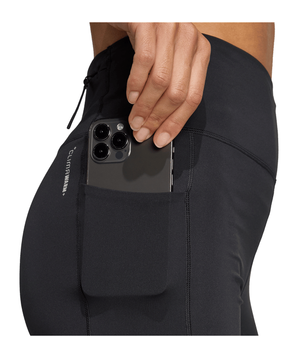 adidas Adi365 Running Climawarm+ Leggings Damen Schwarz - schwarz