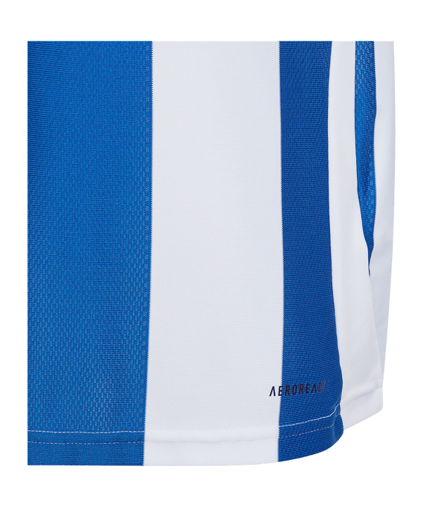 adidas Striped 24 Trikot Kids Weiss Blau - weiss