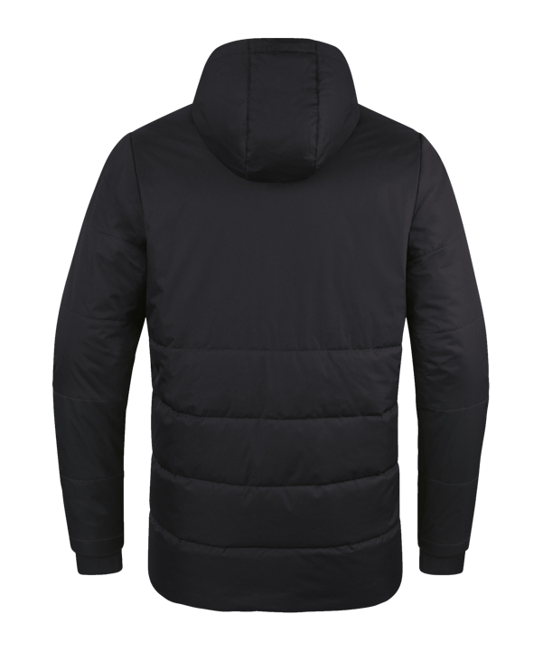 JAKO Team Coach Kapuzenjacke Schwarz F800 - schwarz