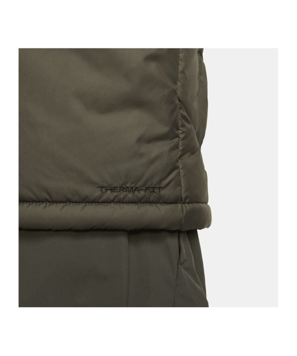 Nike Therma-FIT Legacy Weste Schwarz Grün F355 - gruen