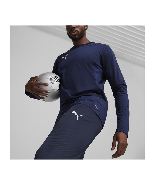 PUMA teamGOAL Training Jogginghose Blau F06 - dunkelblau