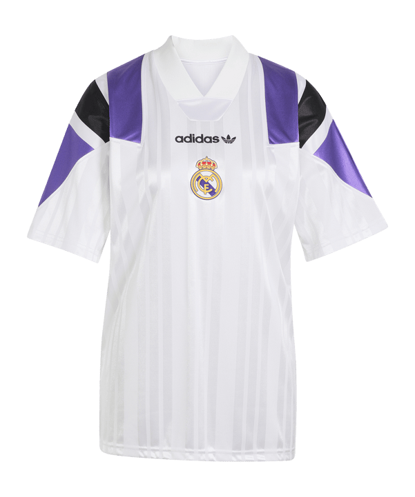 adidas Real Madrid EQT Maglietta Bianco - bianco