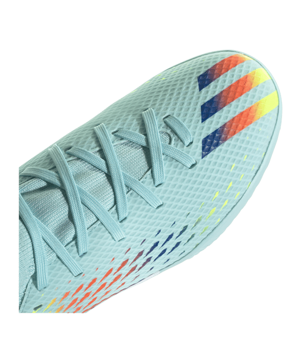 adidas X Speedportal.3 IN Al Rihla Kids Türkis Blau - blau