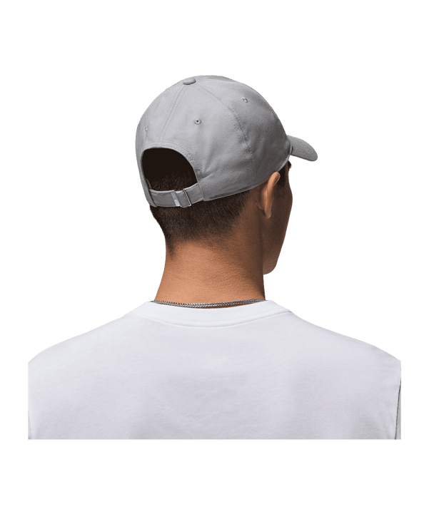 Jordan Club Unstructured Curved-Bill Cap Grau F077 - grau
