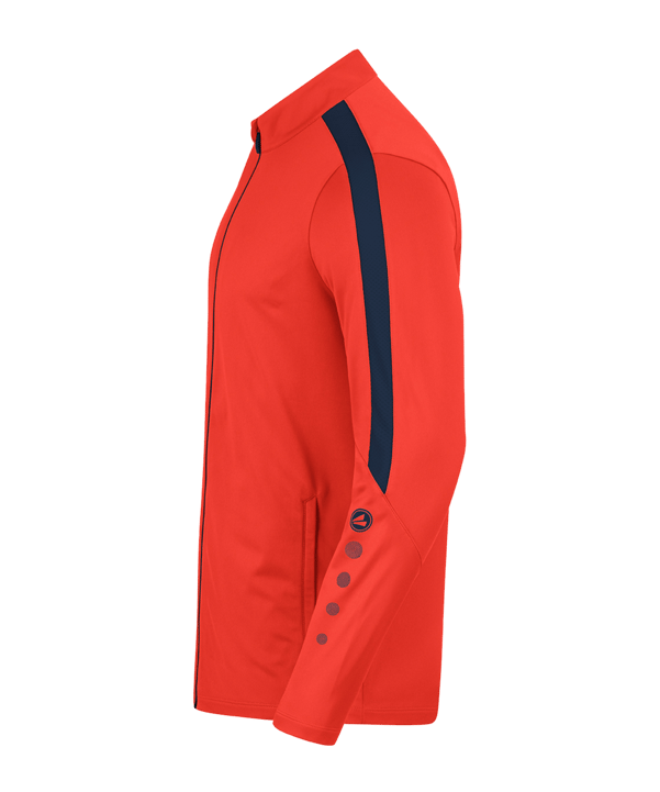 JAKO Power Polyesterjacke Orange Blau F375 - orange