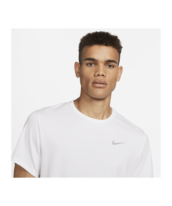 Nike Miler UV T-Shirt Weiss F100 - weiss