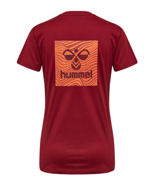 Hummel hmlOFFGRID T-Shirt Damen Rot Orange F3135 - rot