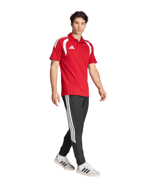 adidas Tiro 26 League Polo Rot - rot