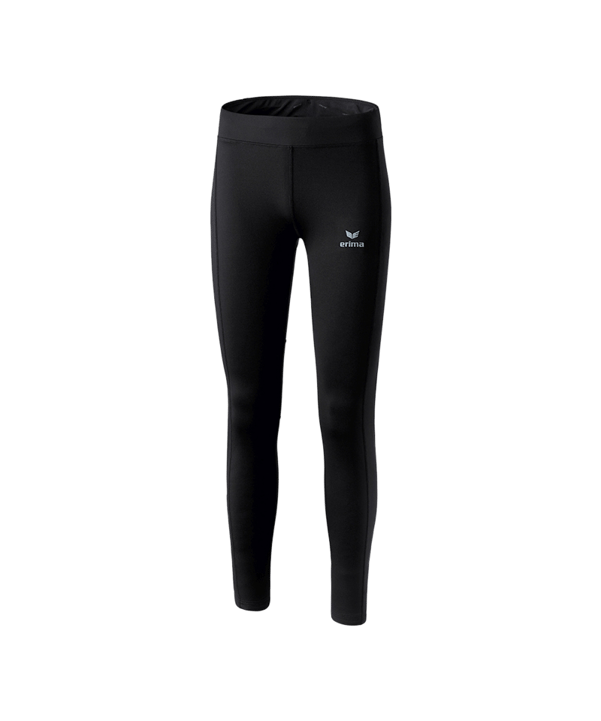 Erima Performance Laufhose Lang Damen Schwarz - schwarz