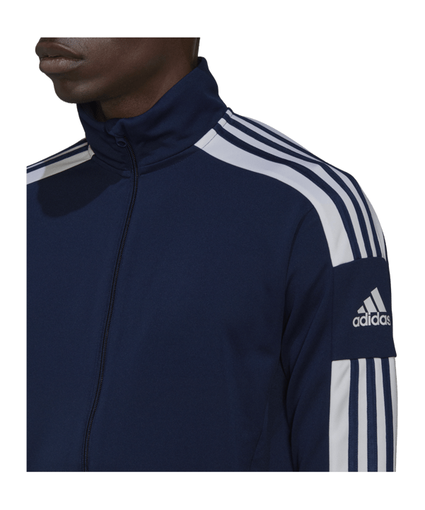 adidas Squadra 21 Trainingsjacke Blau Weiss - blau