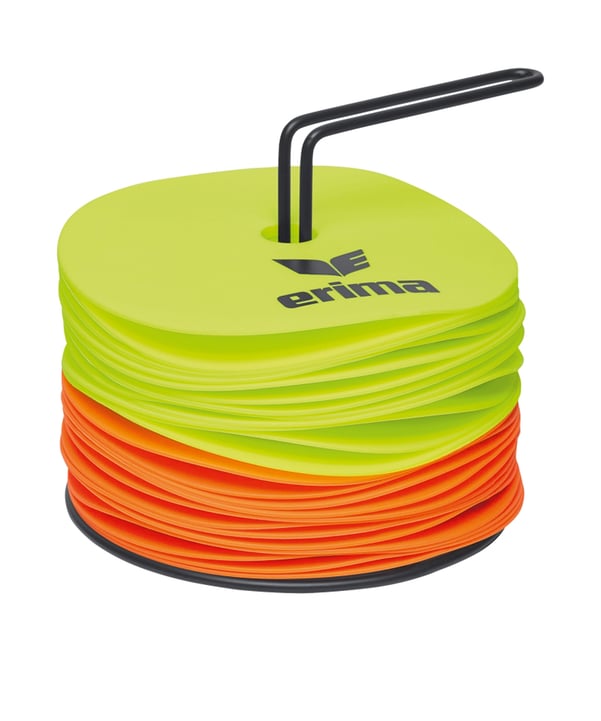 Erima Markierungsscheiben Set 24 Stk. Gelb - gelb