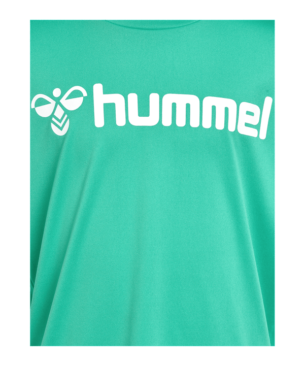 Hummel Logo Trikot Kids Grün F6507 - gruen
