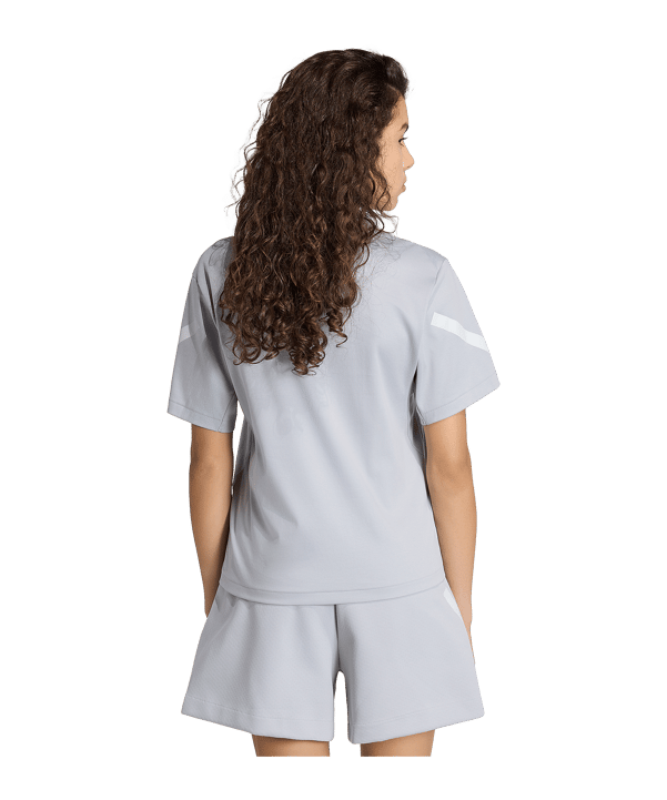 adidas Z.N.E T-Shirt Damen Grau - grau