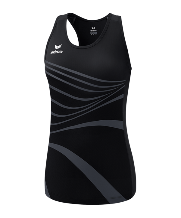 Erima Racing Singlet Damen Schwarz - schwarz