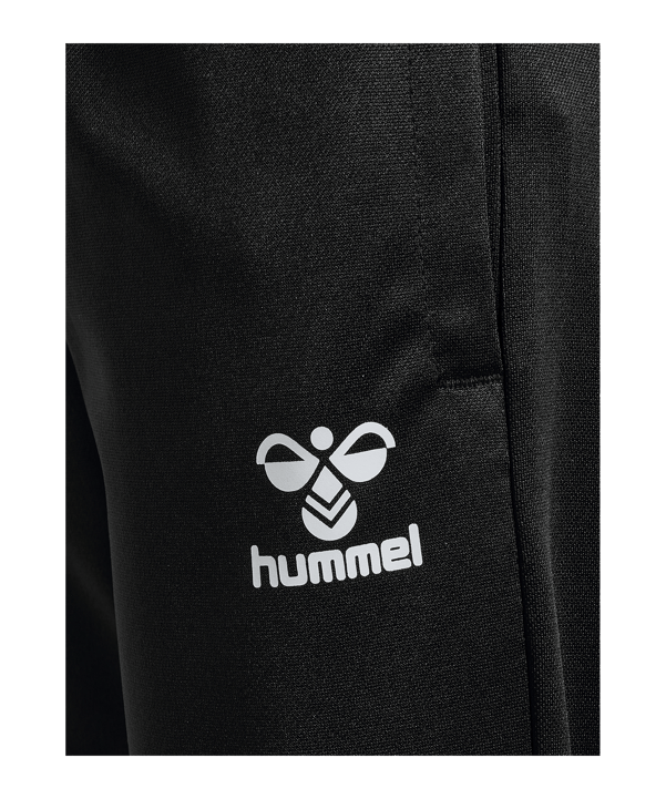 Hummel hmlLOGO Trainingsanzug Kids Rot Schwarz F3081 - rot