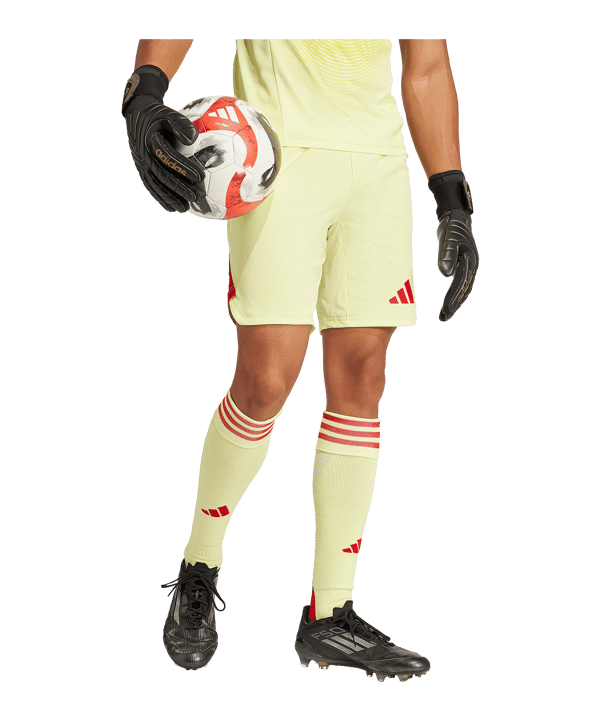 adidas Tiro 25 Pro Torwartshort Gelb - gelb