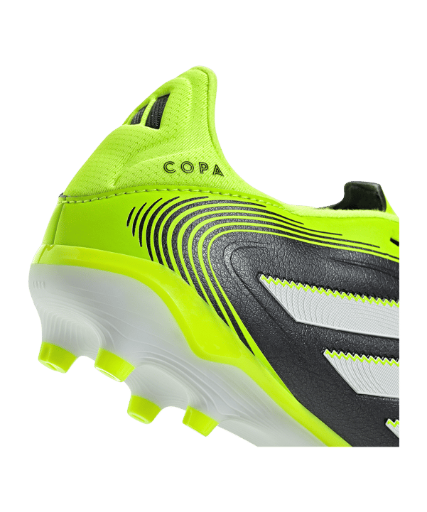 adidas Copa Pure III League FG/MG Radiant Blaze Kids Schwarz - schwarz