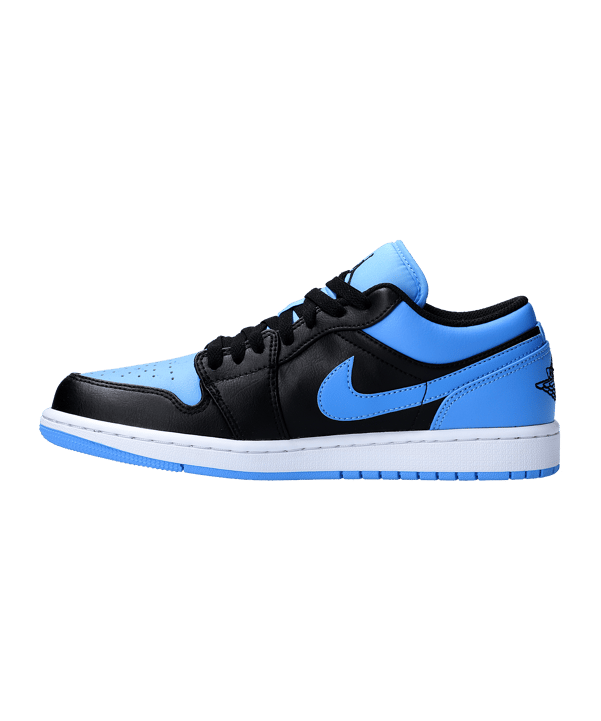 Jordan Air 1 Low Schwarz Blau Weiss F041 - schwarz