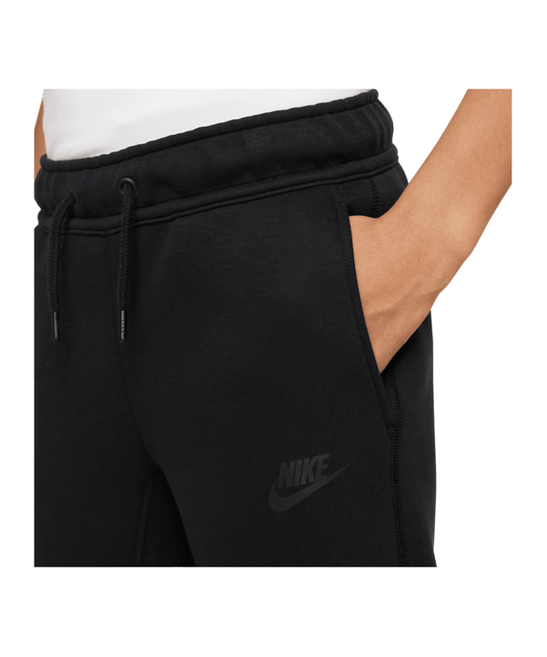 Nike Tech Fleece Jogginghose Kids Schwarz F010 - schwarz