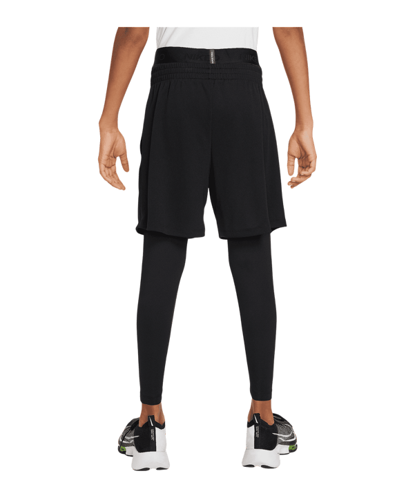 Nike 24 Tight Kids Schwarz F010 - schwarz