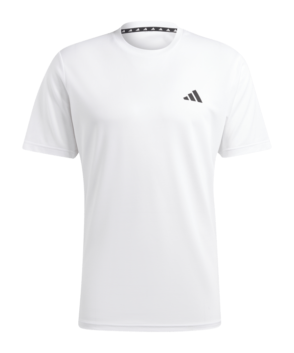 adidas Performance Base T-Shirt Weiss Schwarz - weiss