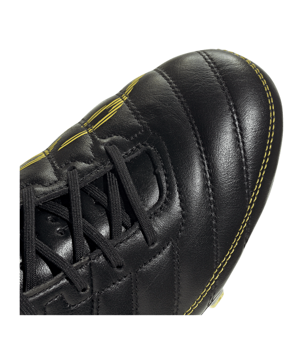 adidas F50 Elite Leather Adizero 2010 FG Schwarz - schwarz