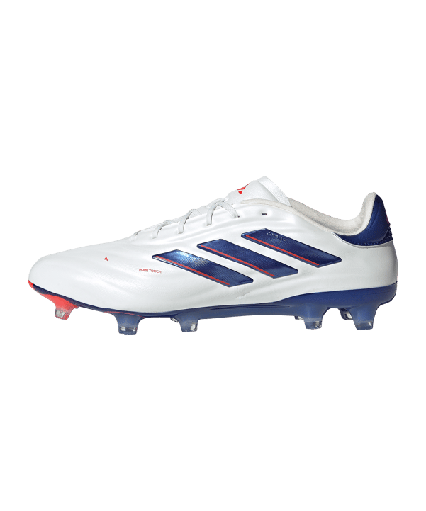 adidas COPA Pure 2 Elite FG Advancement Weiss Blau - weiss