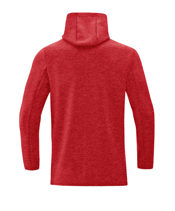 JAKO Premium Basic Kapuzensweatshirt Rot F01 - rot