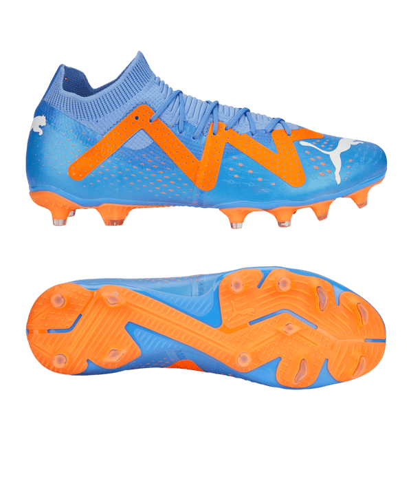 PUMA FUTURE Match FG/AG Supercharge Blau Orange F01 - blau