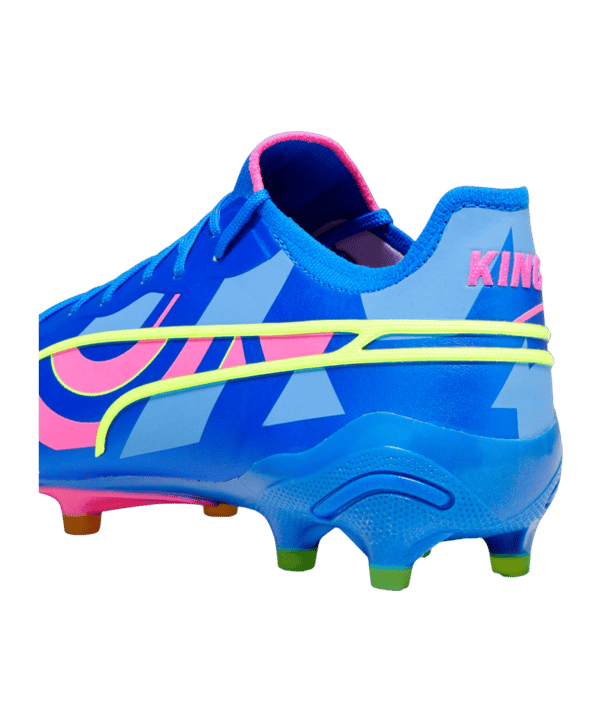 PUMA KING Ultimate Energy FG/AG Blau Pink F01 - blau