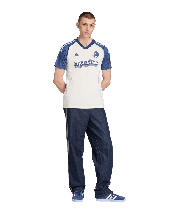 adidas Nashville FC Nashville SC Trikot 3rd 2025/2026 Weiß - weiss