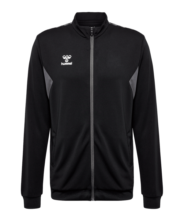Hummel hmlAUTHENTIC PL Trainingsjacke Schwarz F2001 - schwarz