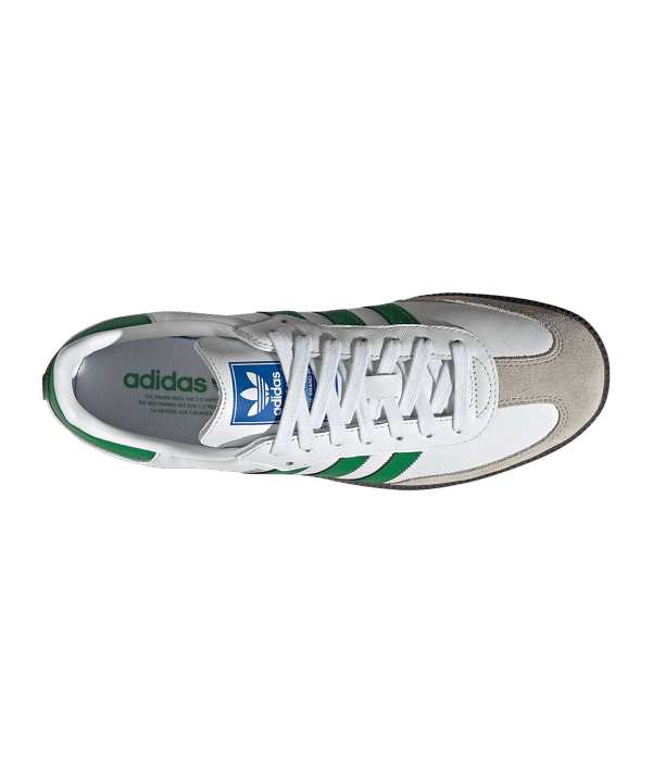 adidas Originals Samba OG Weiss Grün - weiss