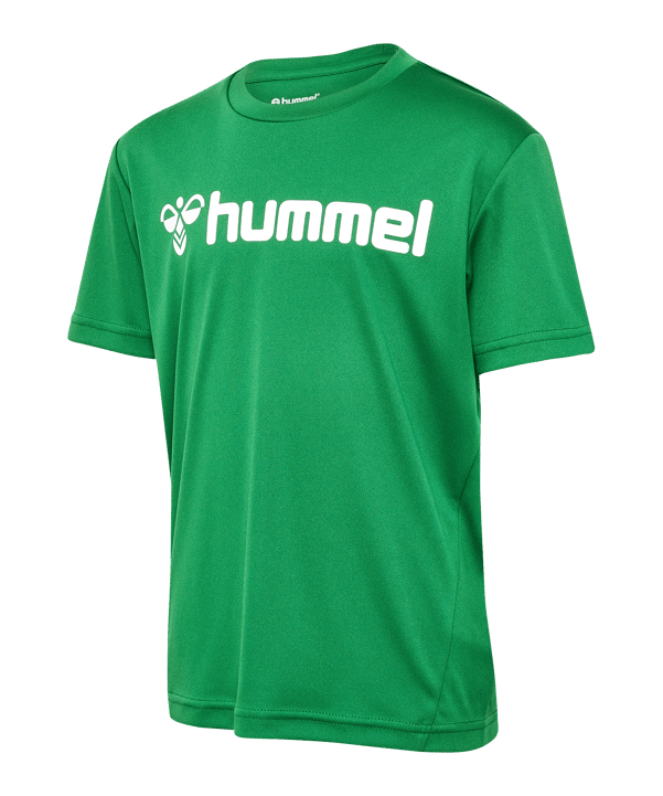 Hummel Logo Trikot Kids Grün F6235 - gruen