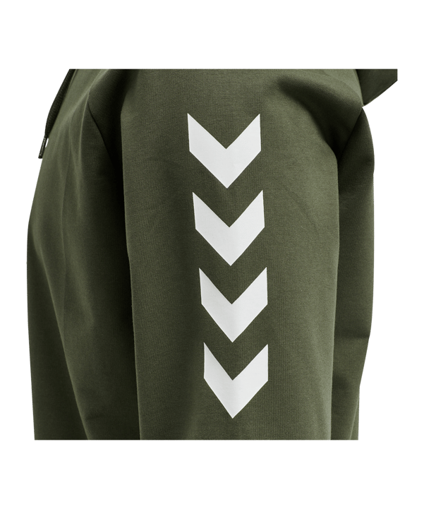 Hummel Go Cotton Hoody Kapuzenpullover F6084 - gruen