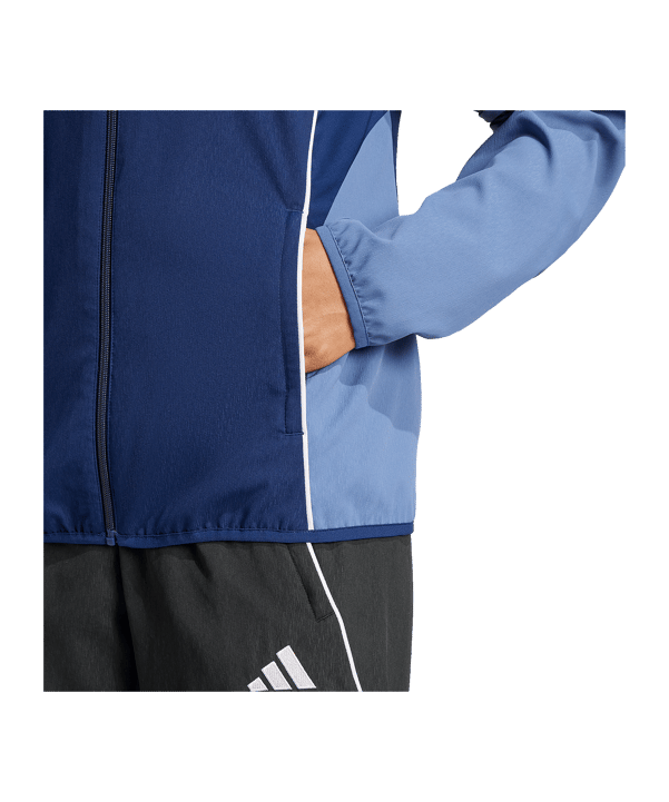 adidas Tiro 25 Competition Präsentationsjacke Damen Blau - blau