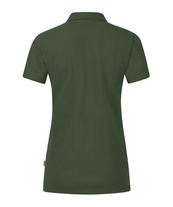 JAKO Organic Stretch Polo Shirt Damen Grün F240 - gruen