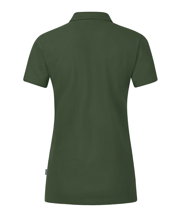 JAKO Organic Stretch Polo Shirt Damen Grün F240 - gruen