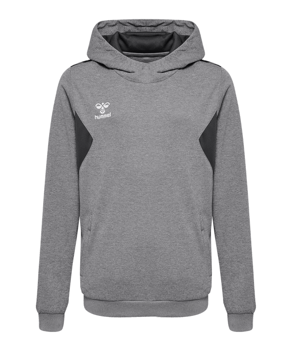 Hummel Authentic Pl Hoody Kids Grau F2006 - grau