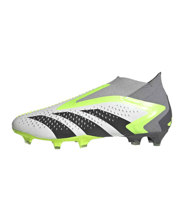 adidas Predator Accuracy+ FG Crazyrush Weiss Schwarz Gelb - weiss