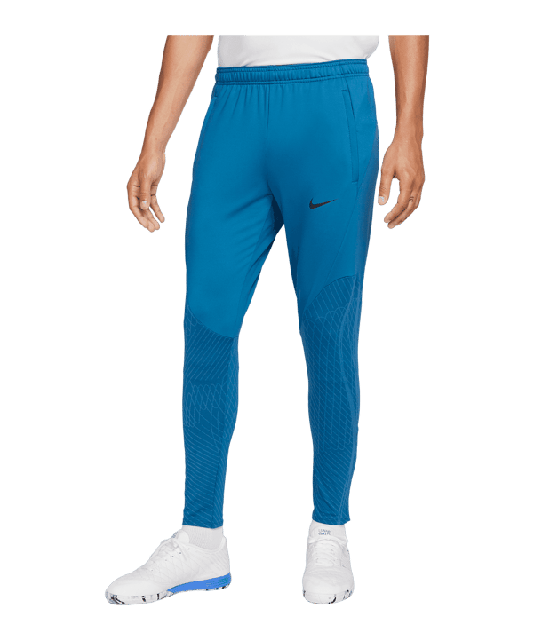 Nike Strike Trainingshose Blau Schwarz F457 - blau