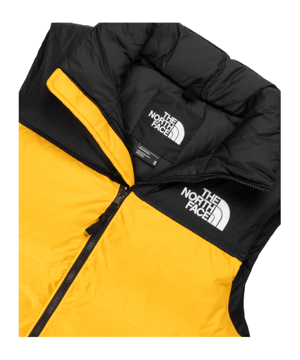 The North Face 1996 Retro Nuptse Weste Gelb - gelb
