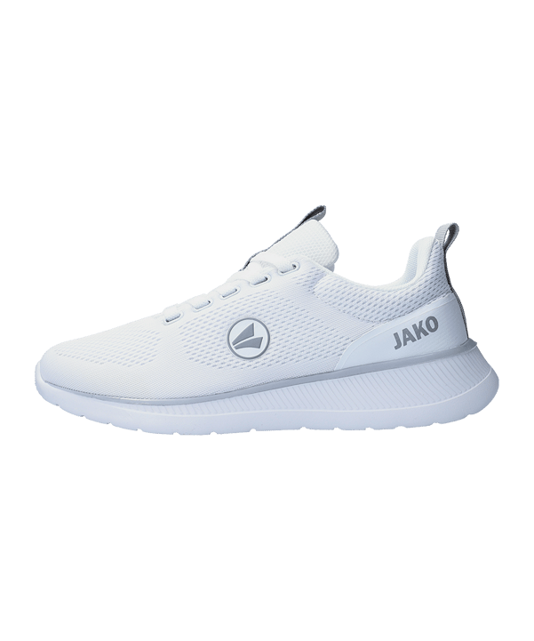 JAKO Team Mesh Sneaker Weiss Grau F728 - weiss